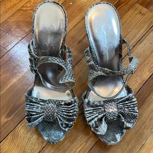 Jessica Simpson high heel strapped sandal